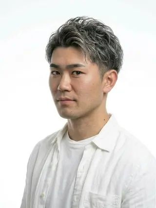 カラー メンズ 心斎橋メンズサロン リベルテグリットのヘアスタイル