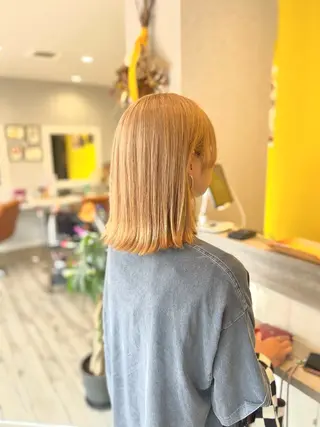 ミディアム YAP！HAIR トコツメアヤノのヘアスタイル
