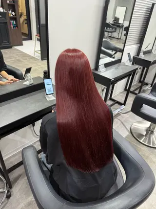 ロング カラー ヘアアレンジ 💗横浜美容室 💗HARUNAのヘアスタイル
