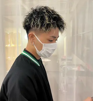 パーマ メンズ 京都駅メンズカット/ パーマ/Keigoのヘアスタイル