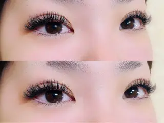 マツエク・マツパ AURORA RINAのマツエク・マツパデザイン