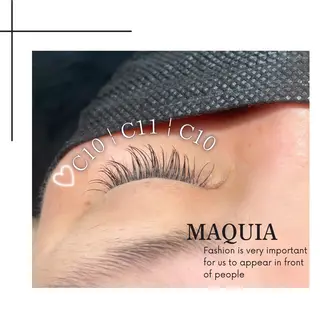 マツエク・マツパ ꒰ঌMAQUIA໒꒱ しおり🤍ྀིのマツエク・マツパデザイン