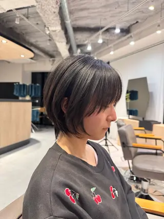 ショート SNSモニター募集！ くせ毛特化/大村のヘアスタイル