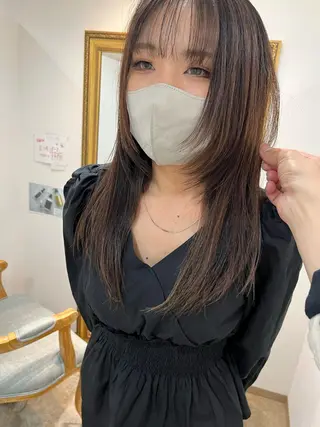 ロング ショート&ボブ井上 菜樹のヘアスタイル