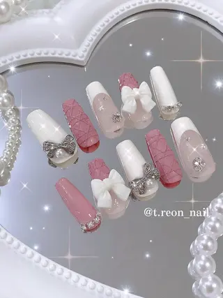 ネイル シェアサロンLei.g(レイジー)所属・3Dアートネイル💗 都築レナのネイルデザイン