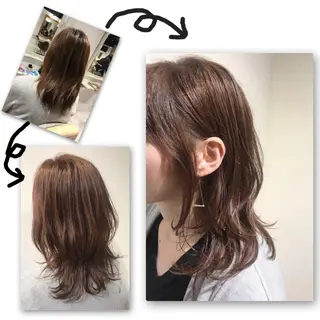 セミロング カラー パーマ 二児のパパで店長な 戸田健治のヘアスタイル