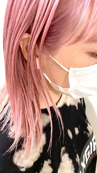 ミディアム カラー パーマ ヘアアレンジ メンズ キッズ ネイル マツエク・マツパ アイブロウ 🦕ウルフカット 🦕ａｋｉｈｏのヘアスタイル