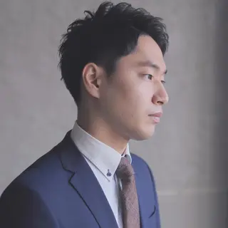 ショート メンズ 落合 優樹のヘアスタイル