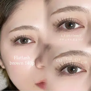 マツエク・マツパ evereyes モニターのマツエク・マツパデザイン