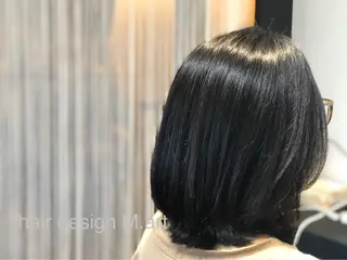 ミディアム 若泉 真梨のヘアスタイル