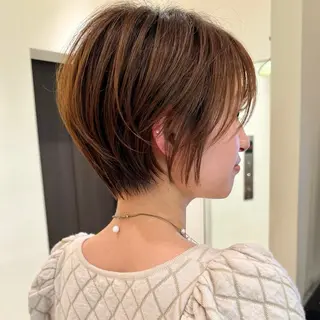 ショート 🐧銀座/ショート/ ショートボブ広瀬🐧のヘアスタイル