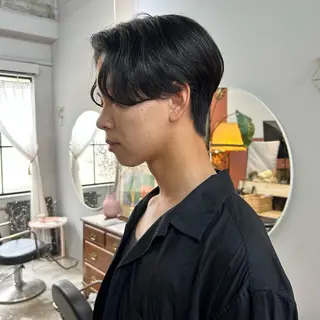 ミディアム 問屋町chapter 日笠快生のヘアスタイル