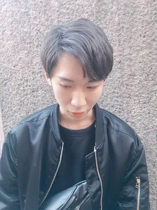 ショート カラー パーマ ヘアアレンジ メンズ ちこ .のヘアスタイル