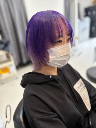 ショート カラー シャルム所属・美容室シャルム⭐️ 清水　勇希🩷のヘアスタイル