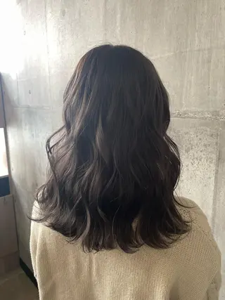 ミディアム カラー Hair Labo ASH  あみん♡のヘアスタイル
