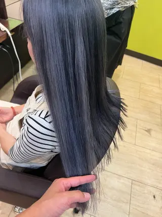 カラー ハイトーン/パーマ 特化平田のヘアスタイル