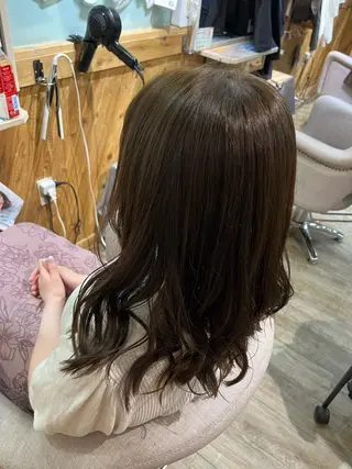 カラー ヘアアレンジ CORE よしえのヘアスタイル