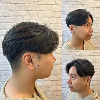 ミディアム Syunta Sato/佐藤駿太のヘアスタイル