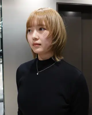 ミディアム 川田大輝 ナチュラルモードのヘアスタイル