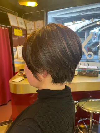 ショート 👑派手髪/カット 👑ANRYのヘアスタイル