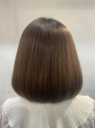 ミディアム 山梨 慶斗のヘアスタイル