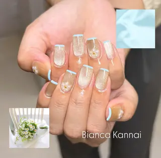 ネイル Bianca関内 USUI🐢のネイルデザイン