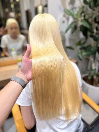 ロング ryona🎀 /ボブ/ブロンドのヘアスタイル