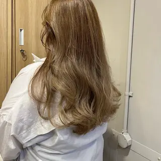 カラー オリーブ🎶アッシュ グレージュちひろ🧸のヘアスタイル