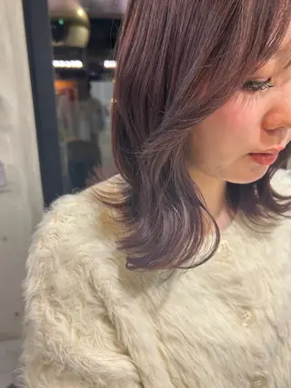 カラー 🌟デザインカラー 久保悠那のヘアスタイル