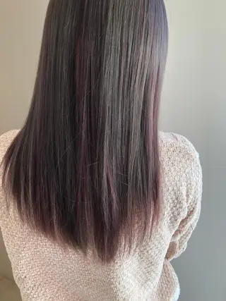 ロング カラー 盛れるレイヤーカット 得意🌹井上美沙のヘアスタイル