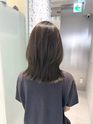 ミディアム カラー 矢野 晃平のヘアスタイル