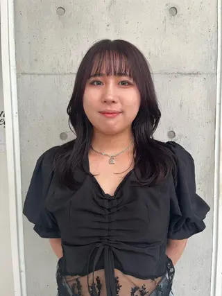 セミロング カラー yukari/ 立川美容室のヘアスタイル