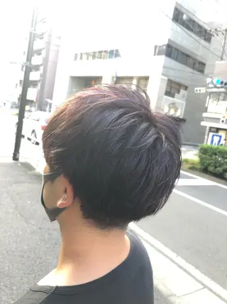 ショート カラー メンズ 🍀富久 永梨🧸のヘアスタイル