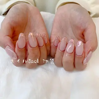セミロング ネイルJaol 池袋のネイルデザイン