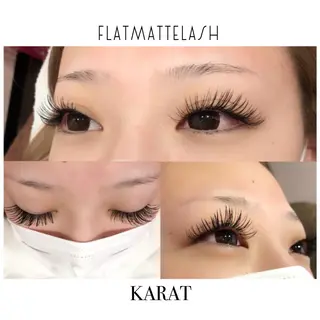 マツエク・マツパ ★KAEDE★伊勢崎 【KARAT】のマツエク・マツパデザイン