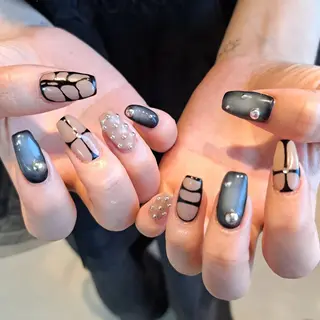 ネイル Nail mood デザイン持ち込みokのネイルデザイン