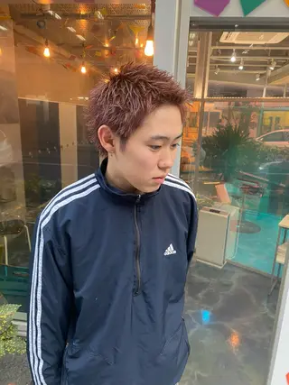 ショート カラー メンズ Riganuts王子 Hayato✂︎のヘアスタイル