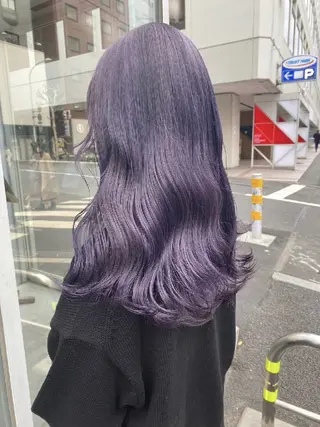 ロング ヘアアレンジ カラー 🪞【公式】表参道 🪞knot🪞のヘアスタイル