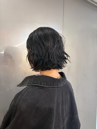 ショート カラー パーマ ヘアアレンジ 渡邉 舞のヘアスタイル