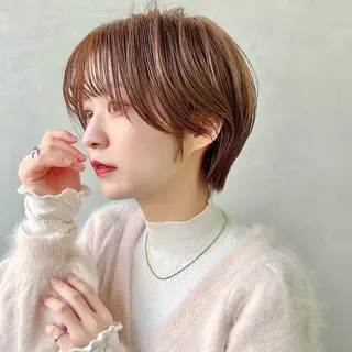 ショート カラー 🧡ショートの達人 🧡SHOのヘアスタイル