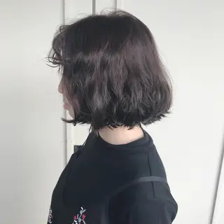 ショート カラー ヘアアレンジ 【体験】韓国 メイク&ヘア天神のヘアスタイル