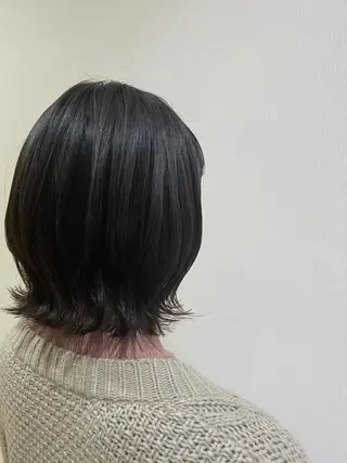 セミロング 丹野 美樹のヘアスタイル