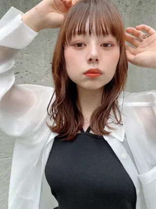 ミディアム カラー 🔹YUTA🔹 メンズパーマのヘアスタイル