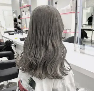 カラー 似合わせ💗骨格矯正 💗透明感カラー💗のヘアスタイル