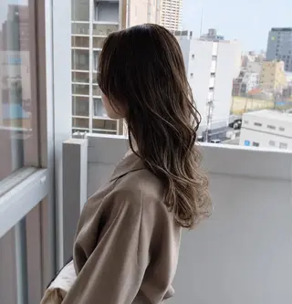 ロング カラー 冨沢 巧のヘアスタイル