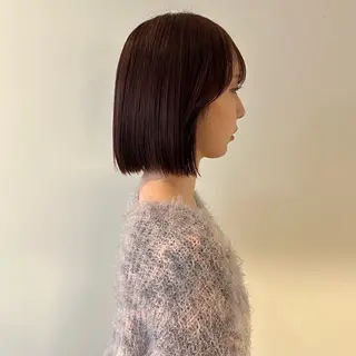 ショート カラー nonoka オリーブ/レイヤーのヘアスタイル