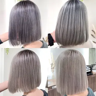 カラー 大宮ブリーチ×髪質 改善カラー/Meguのヘアスタイル