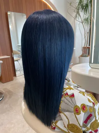 セミロング 💘MICOTO藤沢 髪質改善ブリーチ💘のヘアスタイル