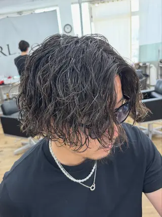 パーマ メンズ メンズ特化サロン Ryomaのヘアスタイル
