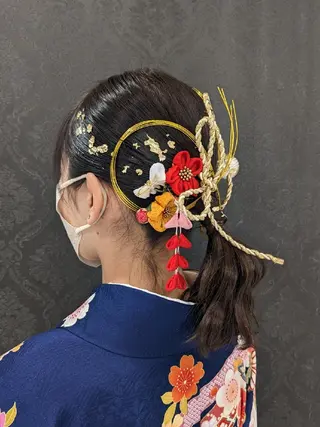 ヘアアレンジ ヘアセット✨髪質改善 ✨臼井直子のヘアスタイル